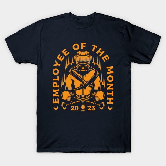 Employee of the Month T-Shirt by Alundrart